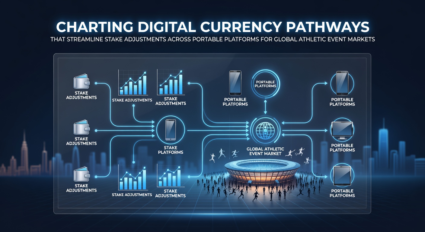 Mobile app interface showing real-time stake adjustments with digital currency integration for sports events